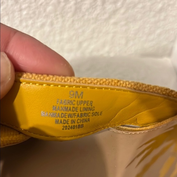 DANNIJO X Gianni bini Yellow Wedge Sandals - Picture 6 of 10